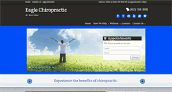 Desktop Screenshot of eagle-chiro.com