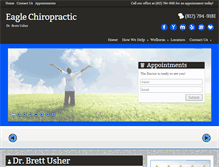 Tablet Screenshot of eagle-chiro.com